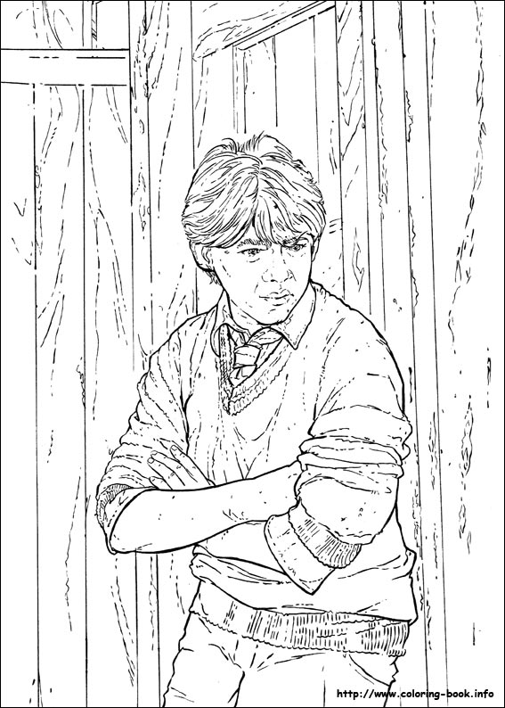 Harry Potter coloring picture